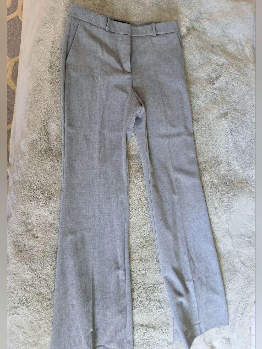NWOT Mango Grey Trousers Size 8
